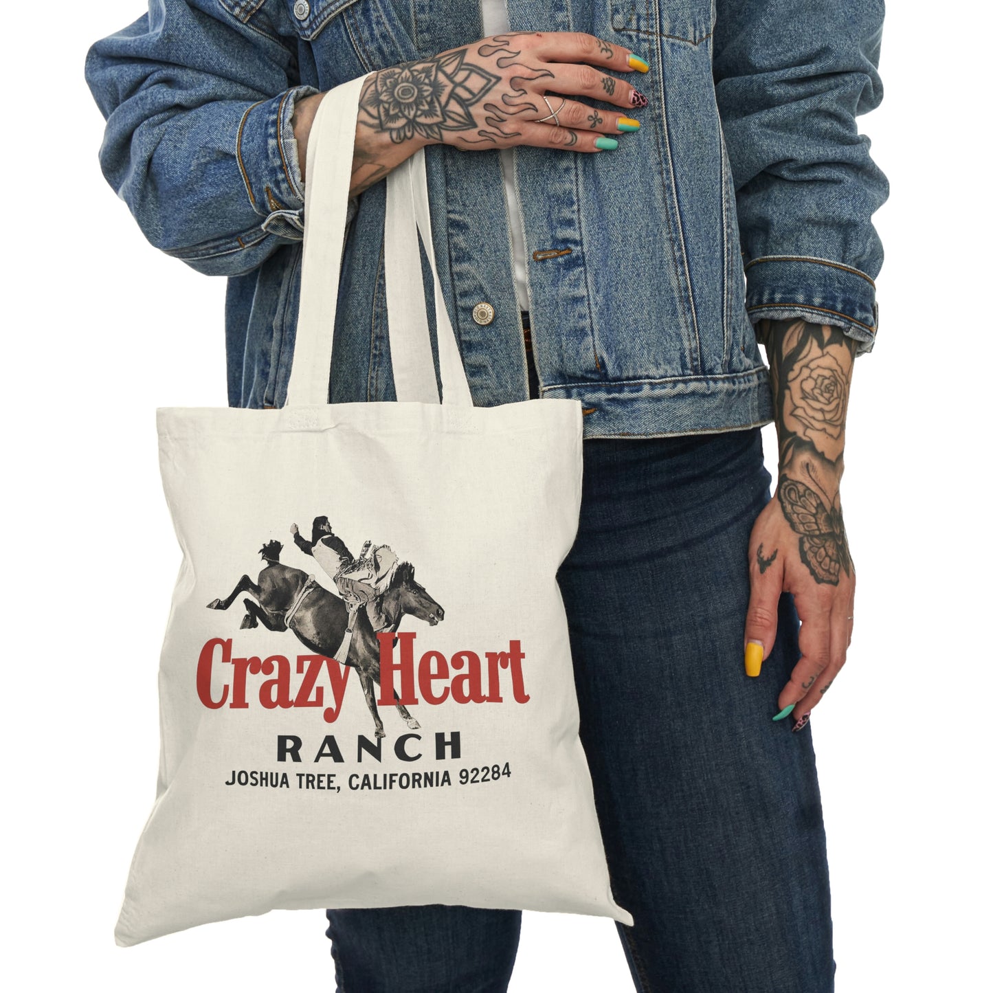 'Crazy Heart Ranch' Tote